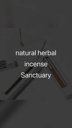 natural herbal incense "Sanctuary"