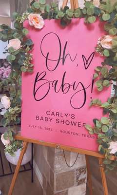 "Pretty in Pink" Baby Shower